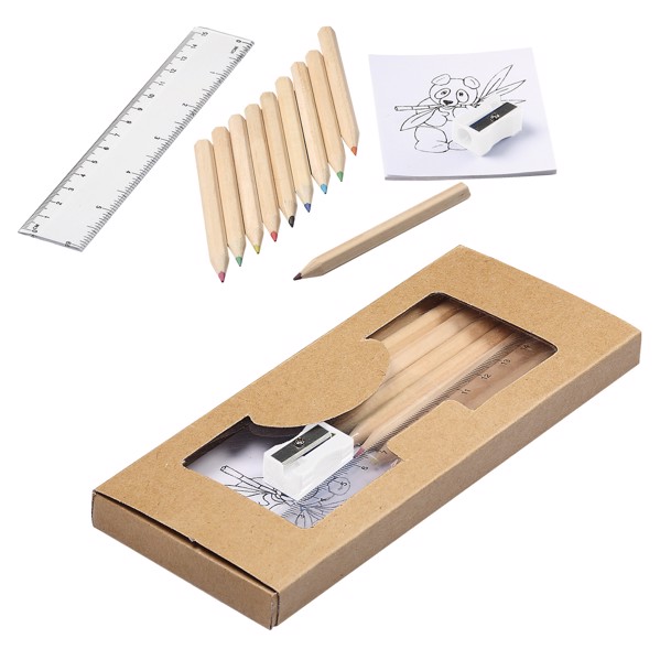 Kit De Dessin Pour Enfant "Ligne Écologique"