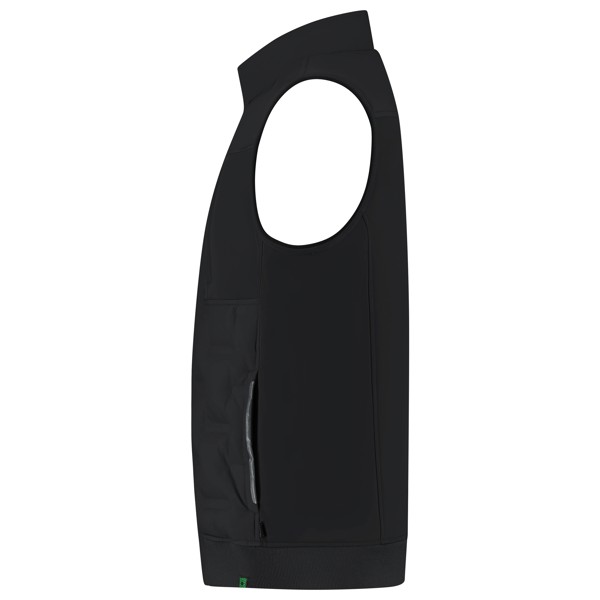Vesta Unisex Tricorp Puffer Bodywarmer Rewear - Černá / L