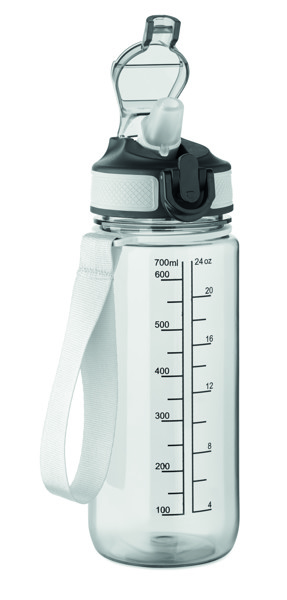 Sports bottle 700ml Enkel - Transparent