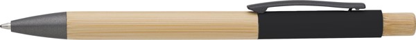 Ballpen Anke | Bamboo | Aluminum - black / Blue