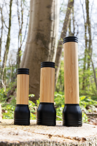 Lucid 5W RCS certified recycled plastic & bamboo torch