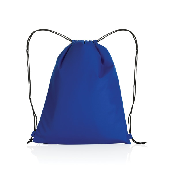 Zainetto con coulisse rPET 190T Impact AWARE™ - Blu
