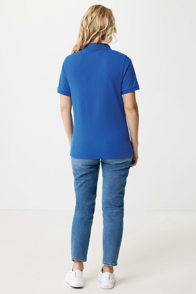 Iqoniq Yosemite polo majica, recikliran, organski bombaž, 220 g/m² - Kraljeva modra / 5XL