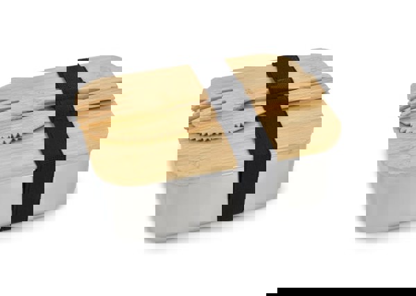 Stainless Steel Lunchbox bamboo lid