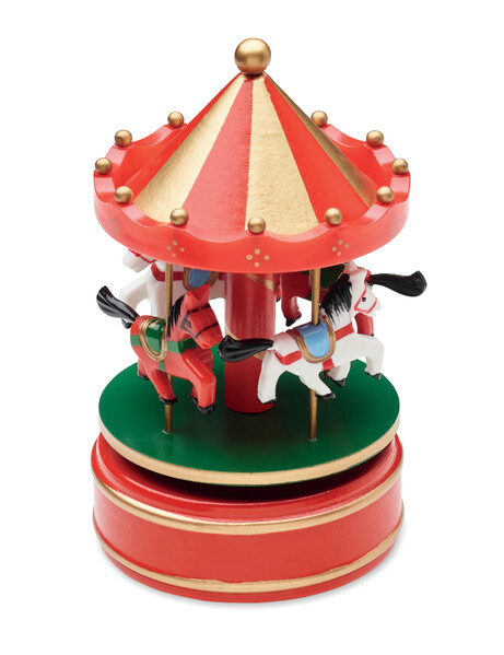 Mini carousel music box Whirly