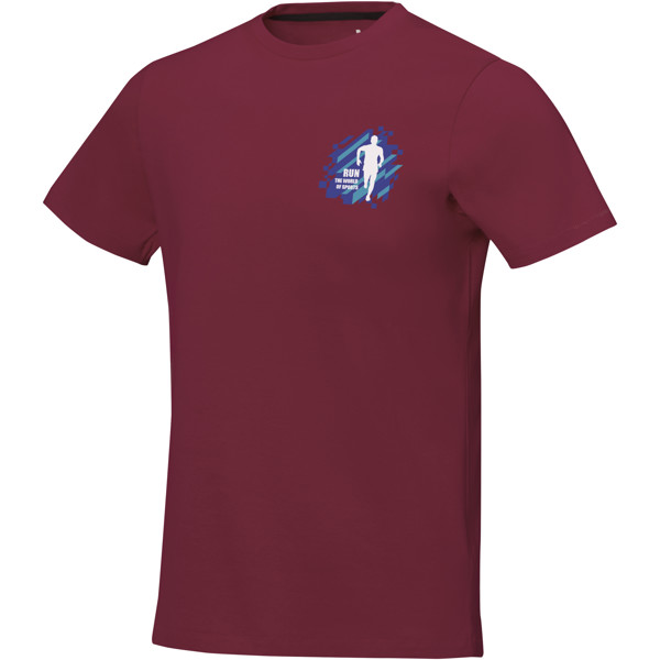 T-shirt manches courtes homme Nanaimo - Bordeaux / 3XL