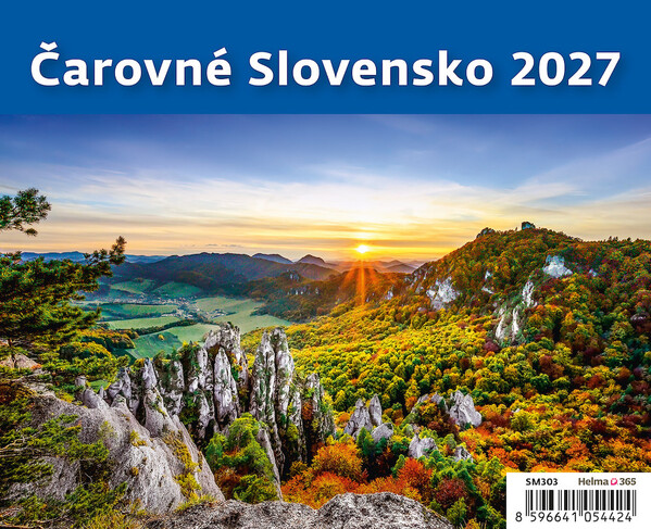 Stolní kalendář Čarovné Slovensko 2027