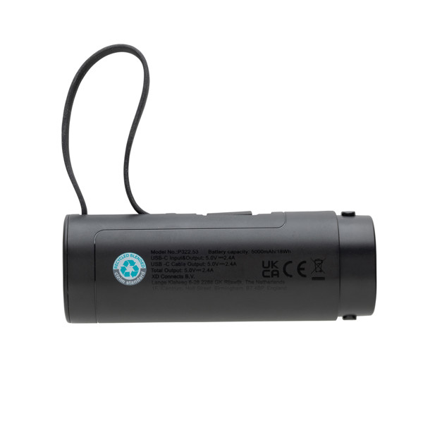 CycleCell powerbank 5000 mAh, kabel tipa C