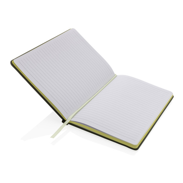 GRS certified RPET A5 notebook - Green / Green