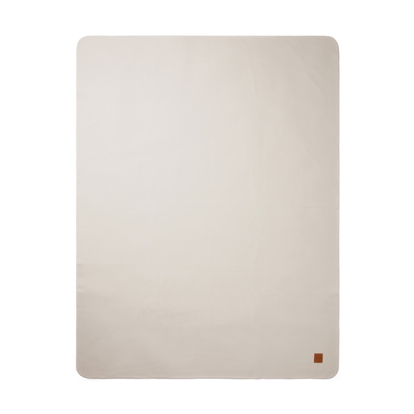 VINGA Couverture en rPET GRS Moulton - Beige / Feather Grey