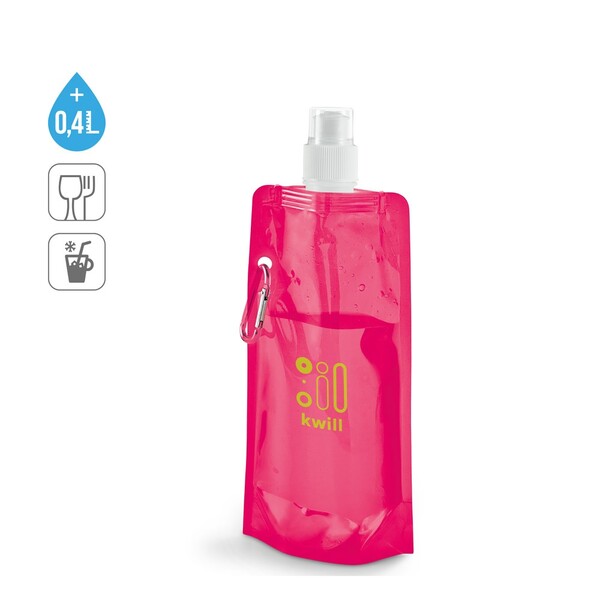 KWILL. Sklopljiva boca 460 ml - Bijela