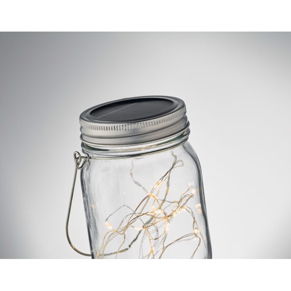 MB - Solar mason jar outdoor lamp Pot Lamp