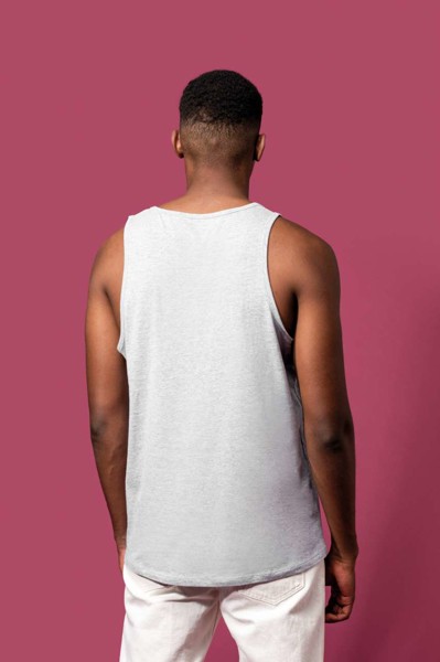Eco-Friendly Men Tanktop - White / M