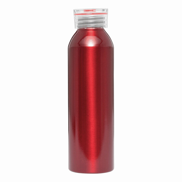Aluminium Drinking Bottle Looped - Red
