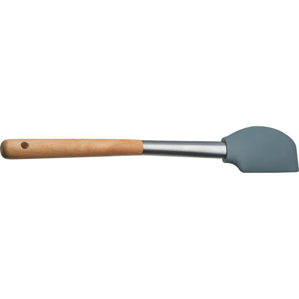 Silicone dough scraper with wooden handle LILLI - Beige