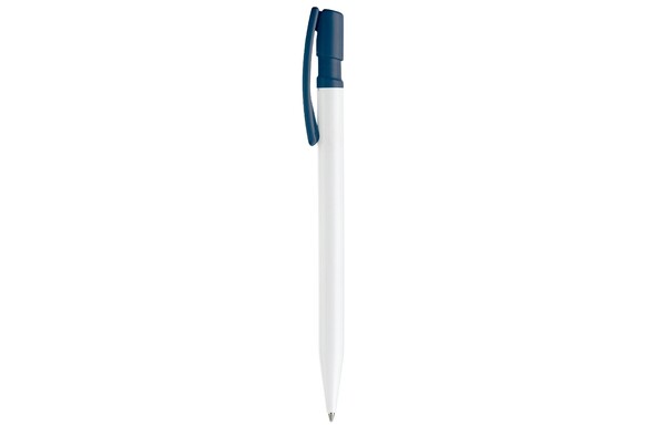 Nash ball pen hardcolour - White / Dark blue