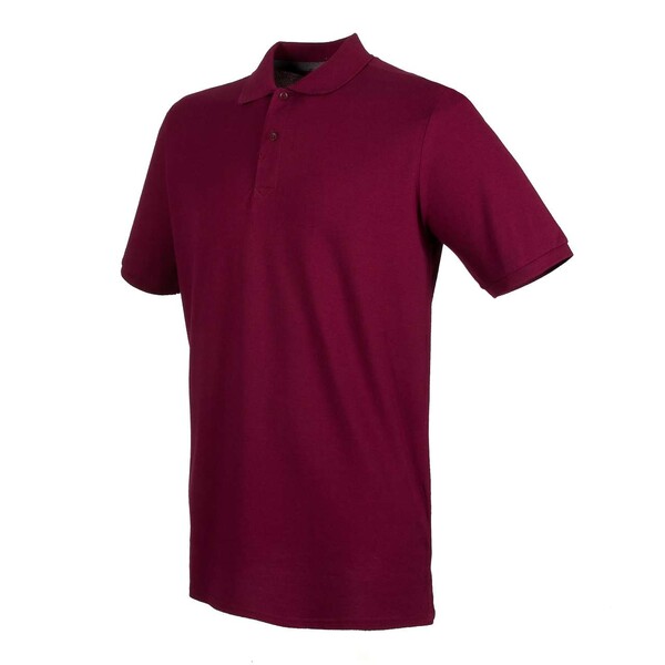 Men's Micro-Fine Cotton Pique Polo Shirt - Bottle / XS