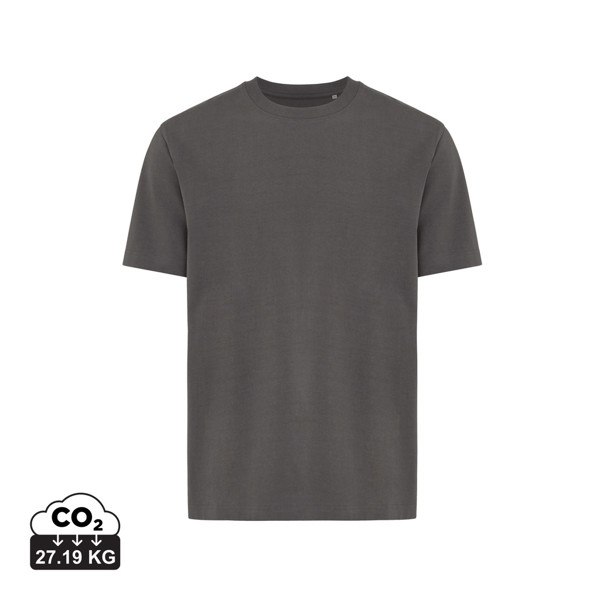 IQONIQ Nikko heavyweight recycled cotton t-shirt - Anthracite / XXL