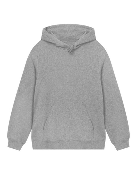 Mens Regular Hoodie - Grey Melange / XS