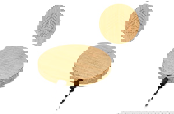 Wireless charging pad bamboo 15W