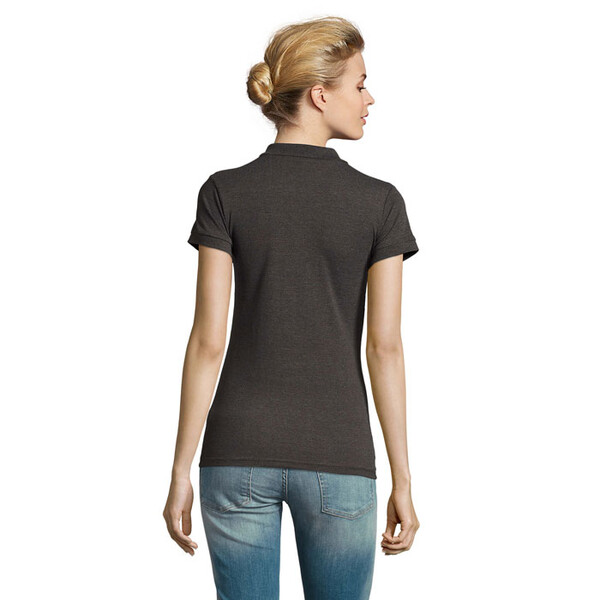 PERFECT POLO SENHORA 180g Perfect Women - Antracite MatizadoM