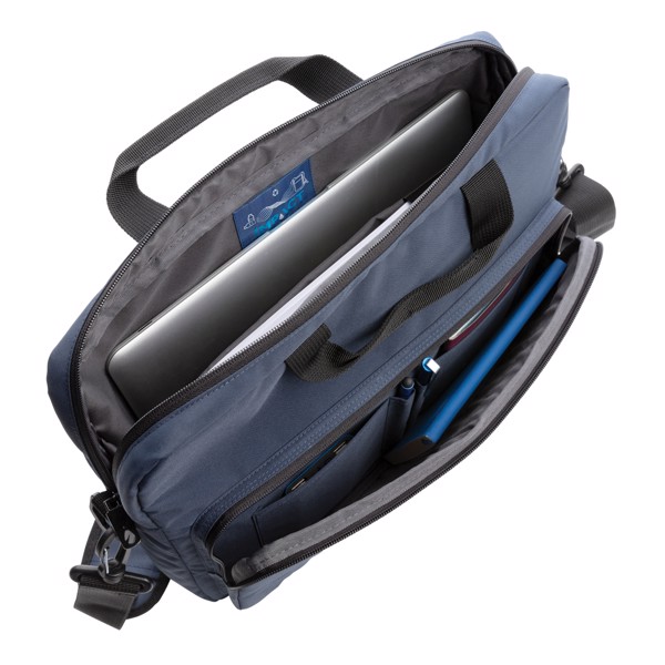Xd Xclusive RPET laptop bag 15.6 inch, recycled - Navy