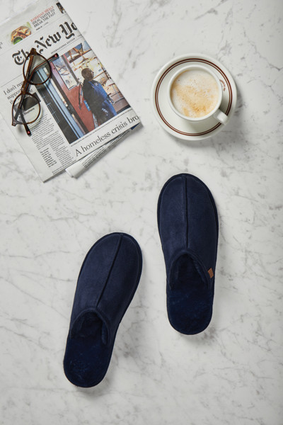 VINGA Pantoufles Waltor - Bleu Marine / L/XL