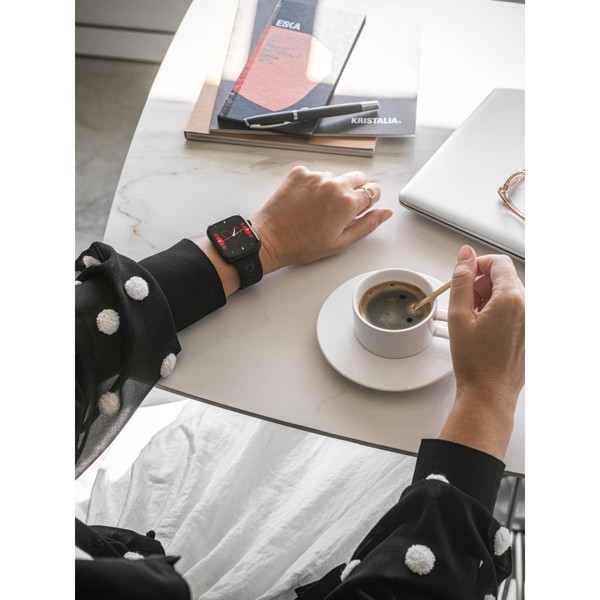 Smartwatch com ecrã 1.85", IPX4, 3 dias de autonomia e pulseira em Silicone - WILES