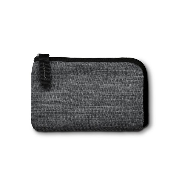 RPET ANTI RFID CREDIT CARD HOLDER WALLET - Gris / 