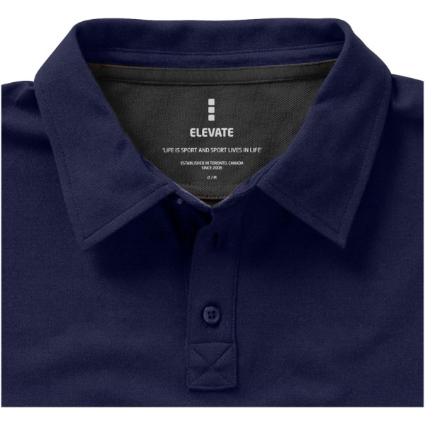 Polo stretch manches courtes homme Markham - Marine / L