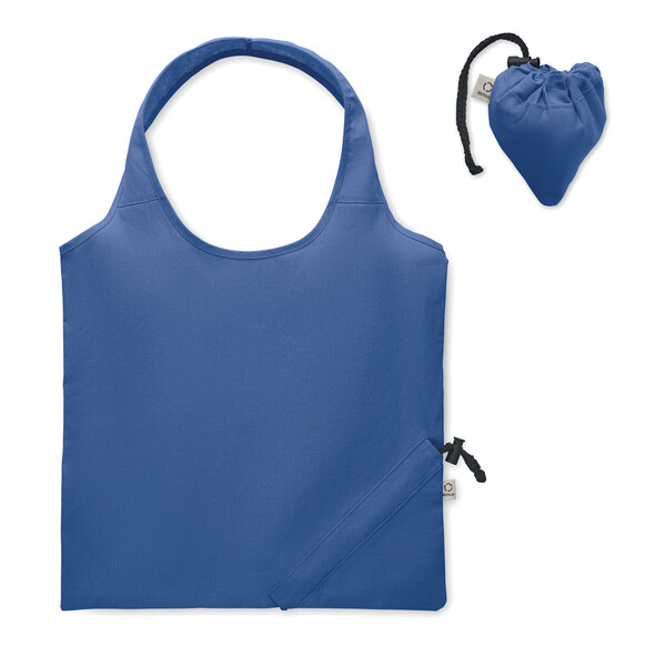 Shopping pliable 140 gr/m² Carrie Colour - Bleu Royal