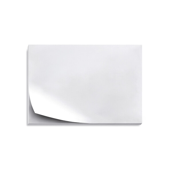 Rectangular shape printed sticky notes (EU made) - 100 sheets