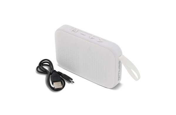 Muse Bluetooth speaker, 5W output - White