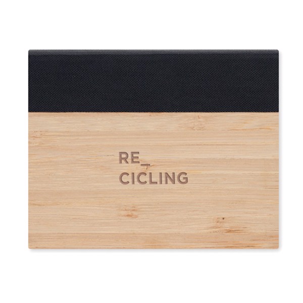 Visionbam bamboo memo pad, recycled sticky notes