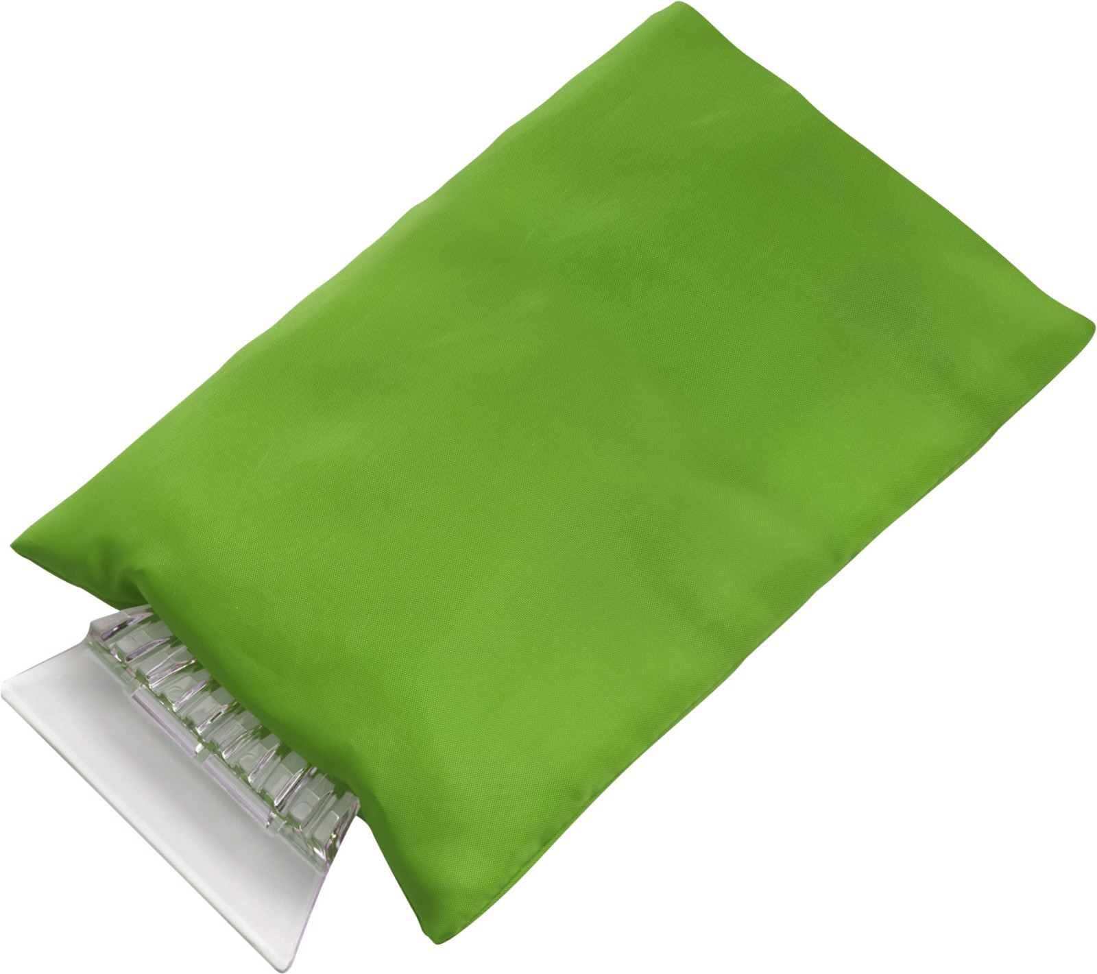 ABS ice scraper and polyester glove - Light Green