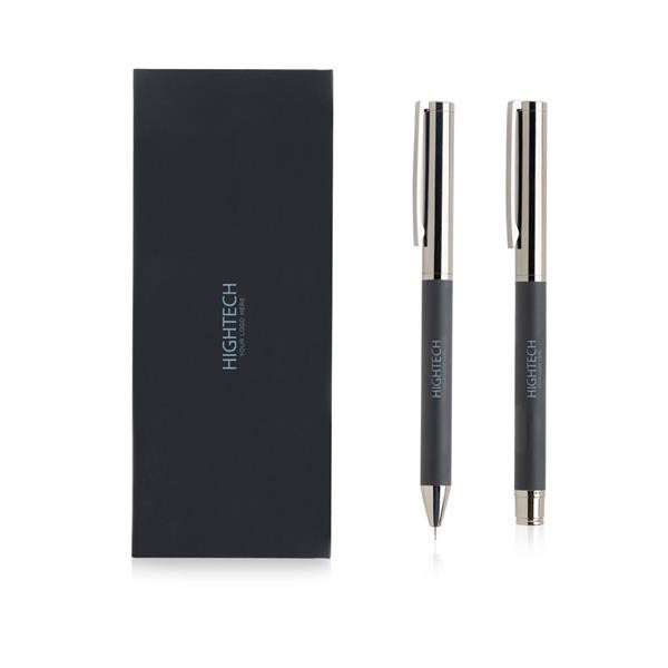 Conjunto De Roller E Esferográfica Em Metal,Estojo De Oferta
