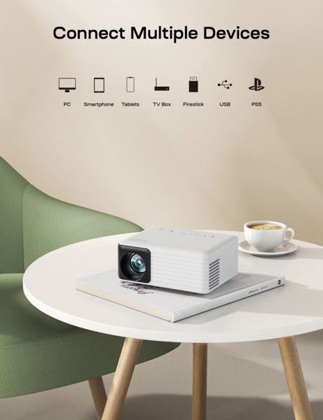 APEMAN Mini Projector LC500