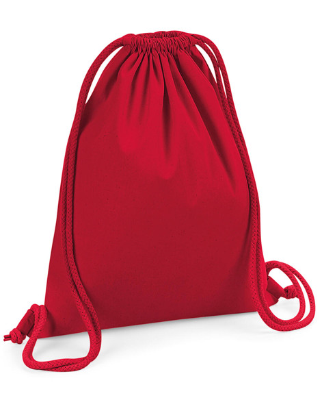 Organic Premium Cotton Gymsac - Graphite / ONE SIZE