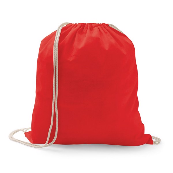 ILFORD. 100 cotton drawstring bag 100g m Red