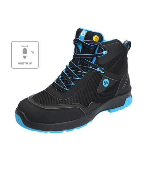 Členkové Unisex Bata Industrials Summ One W - Čierna / 38