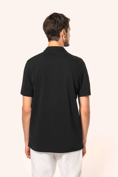 MUŠKA POLO MAJICA KRATKIH RUKAVOVA SUPIMA® - Bijela / 2XL