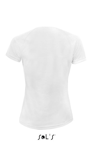Sol's Sporty Women - Raglan Sleeved T-Shirt - White / 2XL