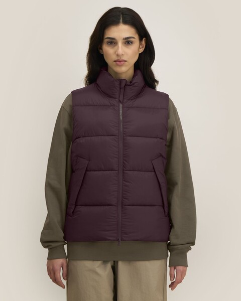 Puffer Gilet 2.0 - Red Brown / XL