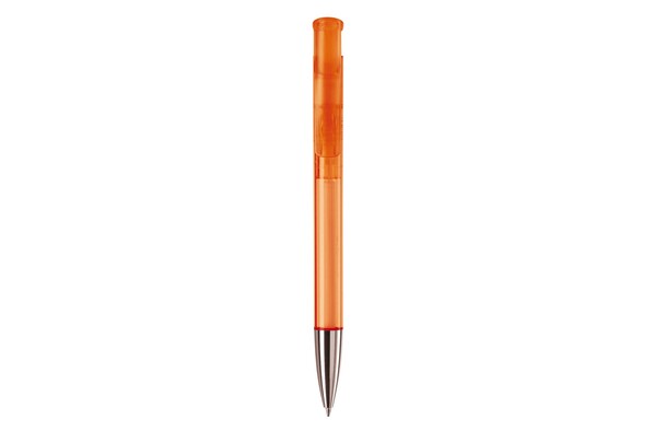 Avalon ball pen metal tip transparent - Transparent / Orange