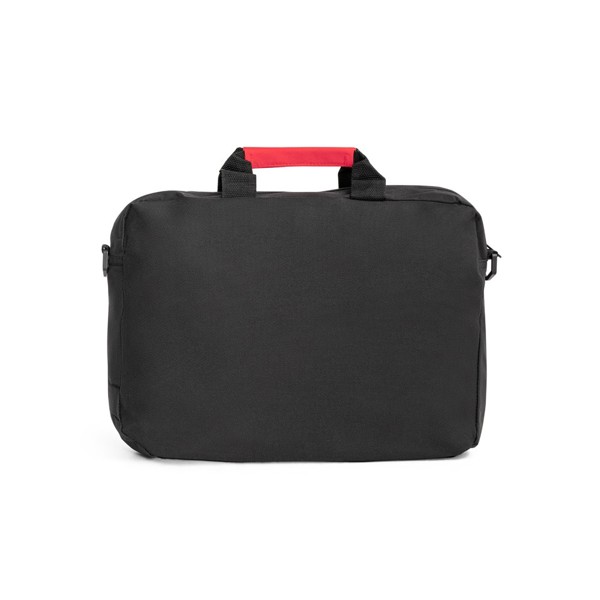 SEOUL. Kongresový priečinok polyester 600D - Červená