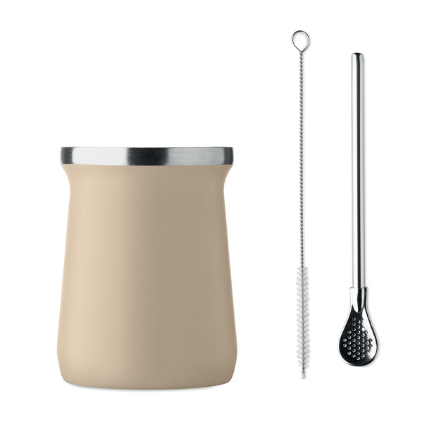 Šálka čaju Yerba mate Miyerba - Béžová