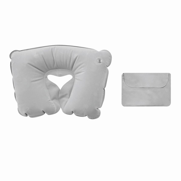 Aufblasbare Nackenstütze Comfortable - Grau