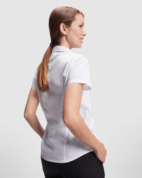 Sofia Working Short Sleeve Shirt - BLACK / S