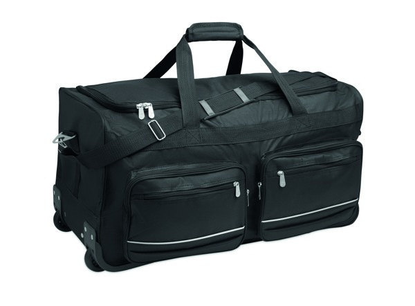 Duffle bag trolley 600D RPET Itfits