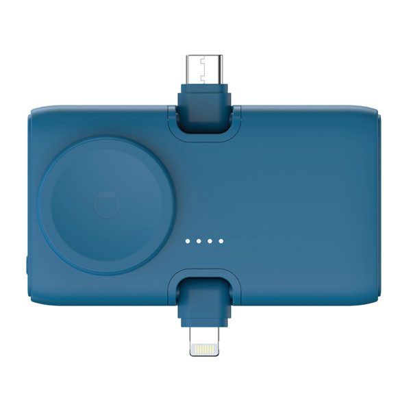 Powerbank 20W PD en plastique RCS Urban Vitamin San Diego - Bleu